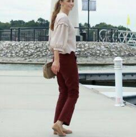 J. Crew Pants - J.Crew 26 Sammie Crop Kick Flare Chino Pant